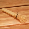 image:imageBambooMN Matcha Whisk Set  Skinny Golden Chasen Tea Whisk Tray Chashaku Hooked Bamboo Scoop Tea Spoon  2 SetsSkinny Golden Tea Whisk  Tray  Chasaku  Teaspoon Set