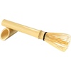 image:imageBambooMN Matcha Whisk Set  Skinny Golden Chasen Tea Whisk Tray Chashaku Hooked Bamboo Scoop Tea Spoon  2 SetsSkinny Golden Tea Whisk  Tray  Chasaku  Teaspoon Set