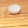 image:imageBambooMN Matcha Whisk Starter Kit  Chawan Matcha Bowl Tea Whisk Chashaku and Small Spoon for Traditional Japanese Tea CeremonyMatcha Starter Kit