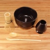 image:imageBambooMN Matcha Whisk Starter Set  Chawan Matcha Bowl Tea Whisk Chashaku Spoon Matcha Holder and Bamboo Coaster for Traditional Japanese Tea CeremonyMatcha Starter Set