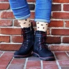 image:imageBambooMN Mens Cotton Colorful Design Fashion Novelty Dress SocksBig Brown Bear  1 Pair
