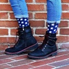 image:imageBambooMN Mens Cotton Colorful Design Fashion Novelty Dress SocksBig Brown Bear  1 Pair