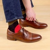image:imageBambooMN Mens Cotton Colorful Design Fashion Novelty Dress SocksColor 4  1 Pair