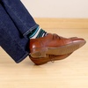 image:imageBambooMN Mens Cotton Colorful Design Fashion Novelty Dress SocksColor 7  1 Pair