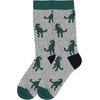 image:imageBambooMN Mens Cotton Colorful Design Fashion Novelty Dress SocksDinosaur  2 Pairs