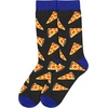 image:imageBambooMN Mens Cotton Colorful Design Fashion Novelty Dress SocksPizza Slices  2 Pairs