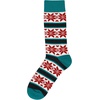 image:imageBambooMN Mens Cotton Colorful Design Fashion Novelty Dress SocksRed Pattern  1 Pair