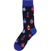 image:imageBambooMN Mens Cotton Colorful Design Fashion Novelty Dress SocksTree Ornaments  1 Pair