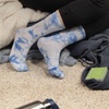 image:imageBambooMN Mens Rayon from Bamboo Athletic Tie Dye Crew SocksAssortment D