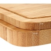 image:imageBambooMN Natural Bamboo Cutting Board wJuice Groove and Hanging Hole  1175 x 863 x 04  Vertical Cut  1 Piece