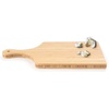 image:imageBambooMN Natural Bamboo Cutting Board wJuice Groove and Hanging Hole  1175 x 863 x 075  Vertical Cut  30 Pieces1