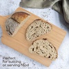 image:imageBambooMN Natural Bamboo Cutting Board wJuice Groove and Hanging Hole  1175 x 863 x 075  Vertical Cut  30 Pieces10