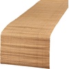 image:imageBambooMN Natural Brown String Bamboo Slat Table Runner Home Dcor 13 x 70  1 Piece1