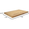 image:imageBambooMN Personalized Engraved Bamboo Cutting Board  Cat Couple on Branch  1725 x 1175 x 075Underlined Names