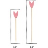 image:imageBambooMN Premium 59 Decorative Green Tulip End Cocktail Fruit Sandwich Picks Skewers for Catered Events Holidays Restaurants or Buffets Party Supplies 100 PiecesWhite