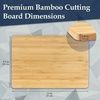 image:imageBambooMN Premium Thin Bamboo Cutting Board  13 x 9 040  3 Pieces1