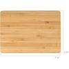 image:imageBambooMN Small Chamfered Edge Premium Bamboo Serving and Cutting Board Charcuterie Home and Everyday use  79 x 55 x 075  30 pcs79 x 55 x 04