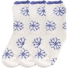 image:imageBambooMN Soft Warm Cozy Fuzzy Snowflake Socks Variety of Color Options05 Snowflake Party