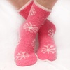 image:imageBambooMN Soft Warm Cozy Fuzzy Snowflake Socks Variety of Color OptionsAssortment 4d