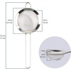 image:imageBambooMN Stainless Steel Strainer Sifter for Matcha Green Tea Powder475 Diameter
