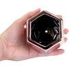 image:imageBambooMN Succulent Pots  2 Pots  Hexagonal  Copper  352 Copper Hex Pots