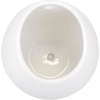 image:imageBambooMN Succulent Pots  3 WallMounted Planters  Tear Shape  White  33 DiameterWhite