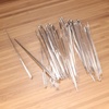 image:imageBambooMN Triangular Prism End Plastic Food and Drinks Picks Skewers Hanukkah Colors  35  Light Blue Clear  200 Pieces1200