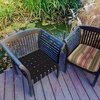 image:imageBambooMN TwoInch Latex Elasbelt Webbing for Chair Repair  40 Roll Black1