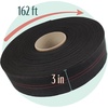 image:imageBambooMN TwoInch Latex Elasbelt Webbing for Chair Repair  40 Roll Black1