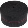 image:imageBambooMN TwoInch Latex Elasbelt Webbing for Chair Repair  40 Roll Black1