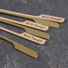 image:imageBambooMN Wild Caught Food Marking Bamboo Paddle Skewer Picks  35 89cm  100 Pieces100