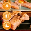 image:imageBambooMN Wild Caught Food Marking Bamboo Paddle Skewer Picks  35 89cm  100 Pieces100
