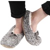 image:imageBambooMN Women Soft Warm Fuzzy NonSlip SlipOn Slippers04 Black