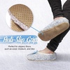 image:imageBambooMN Women Soft Warm Fuzzy NonSlip SlipOn Slippers08 Green