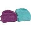 image:imageBambooMN Womens Aloe Infused Fuzzy Nylon Moisturizing Spa Socks  Asst G  Size 48  6 PairsAsst 90 4 Pairs