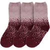 image:imageBambooMN Womens Fuzzy Colorful Socks  3 Pair Packs05 Mid Century