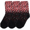 image:imageBambooMN Womens Fuzzy Colorful Socks  3 Pair Packs13 Dance Party