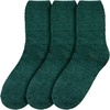 image:imageBambooMN Womens Fuzzy Colorful Socks  3 Pair PacksG1