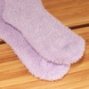 image:imageBambooMN Womens Fuzzy Soft Colored SocksAssortment D