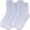 image:imageBambooMN Womens Fuzzy Soft Colored SocksBlue