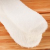 image:imageBambooMN Womens Fuzzy Soft Colored SocksWhite