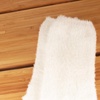 image:imageBambooMN Womens Fuzzy Soft Colored SocksWhite