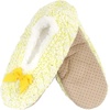 image:imageBambooMN Womens Gradient Cozy Fuzzy Indoor Home Slippers  3 PairsFurry Gold Yellow
