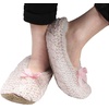 image:imageBambooMN Womens Gradient Cozy Fuzzy Indoor Home Slippers  3 PairsFurry Pink