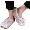 image:imageBambooMN Womens Gradient Cozy Fuzzy Indoor Home Slippers  3 PairsFurry Purple