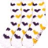 image:imageBambooMN Womens Heart and Stripe Soft Warm Microfiber Fuzzy NonSlip Grips Socks  3 Pair Value PackH2