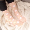 image:imageBambooMN Womens Soft and Cozy Fuzzy Crew Socks 4 Pairs01 Beige Pink