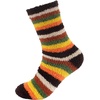 image:imageBambooMN Womens Soft and Cozy Fuzzy Crew Socks 4 Pairs21 Stripes Brown