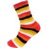 image:imageBambooMN Womens Soft and Cozy Fuzzy Crew Socks 4 Pairs25 Stripes Yellow
