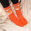 image:imageBambooMN Womens Soft and Cozy Fuzzy Crew Socks 4 PairsAsst I